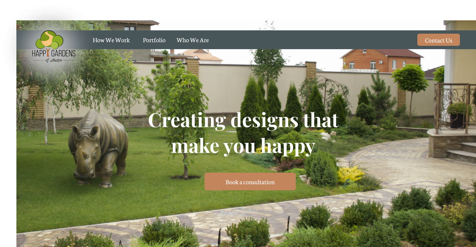 Happy Gardens of Austin Casey Wood